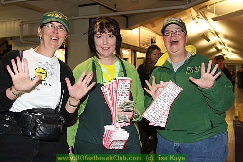 Fast Break Club Half-Time BINGO supporters!